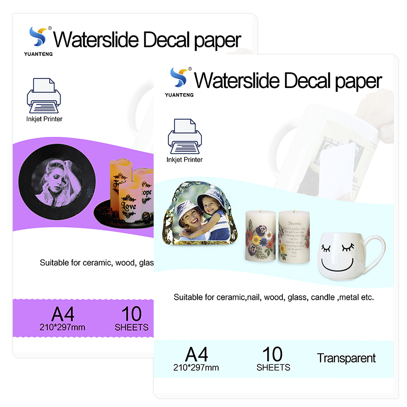 A4 Design Clear Waterslide Dec - Ink Blotter Paper ulasan dan harga