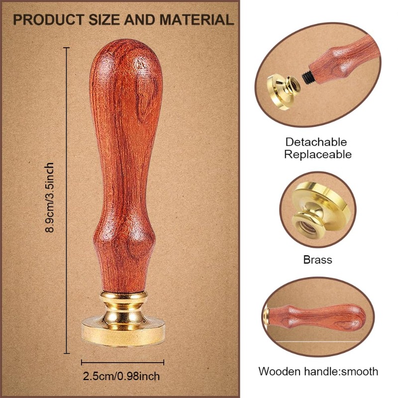 1pc Dragon Sword Wax Seal Stam - Wax Seal Stamp Set ulasan dan harga