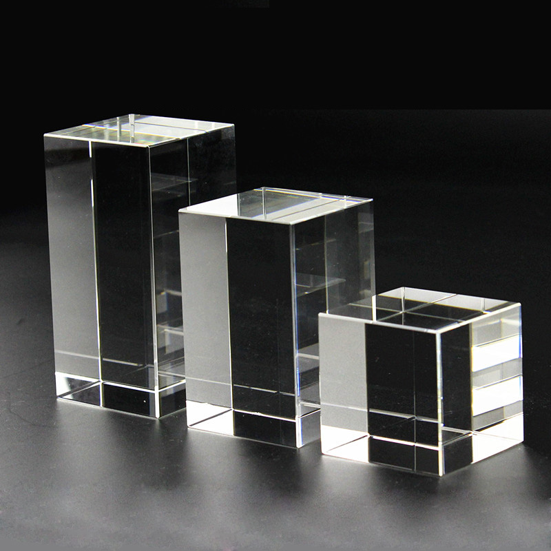 XTool Optical K9 Crystal Cube  - Paper Weight Crystal ulasan dan harga