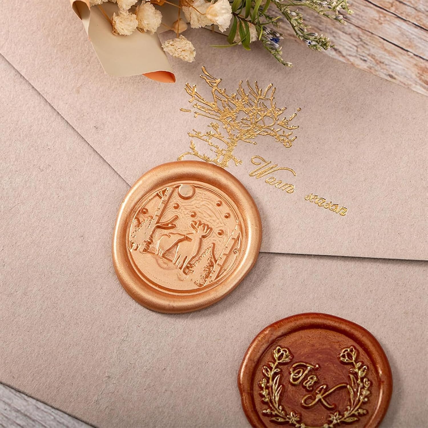 Custom Wax Seal Stamps Kit Per - Wax Seal Stamp Set ulasan dan harga
