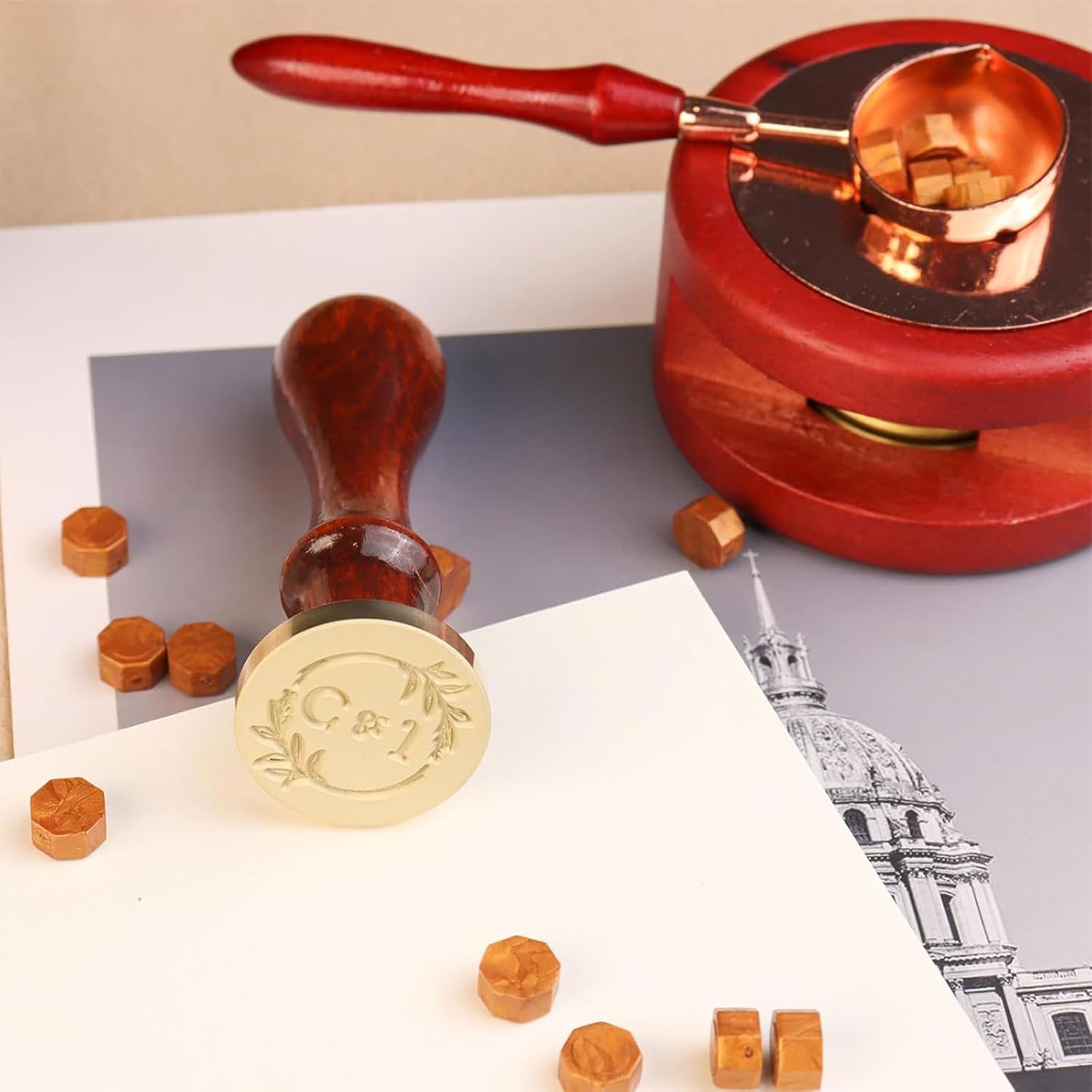 Custom Wax Seal Stamps Kit Per - Wax Seal Stamp Set ulasan dan harga