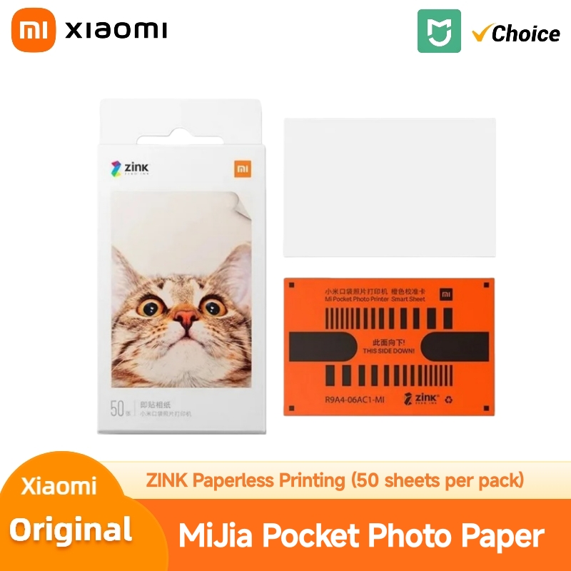 MIJIA ZINK Pocket Photo Papers - Ink Blotter Paper ulasan dan harga