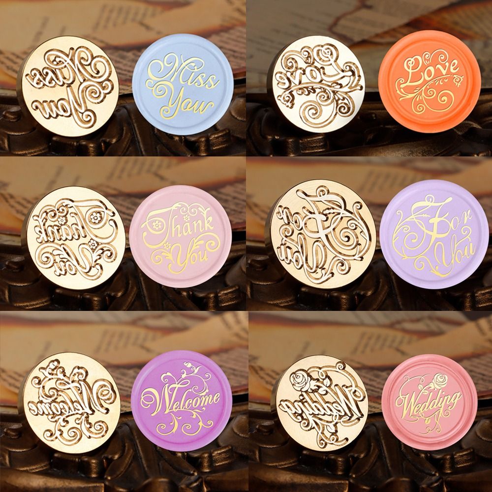 Love Heart Wax Seal Stamp Head - Wax Seal Stamp Set ulasan dan harga