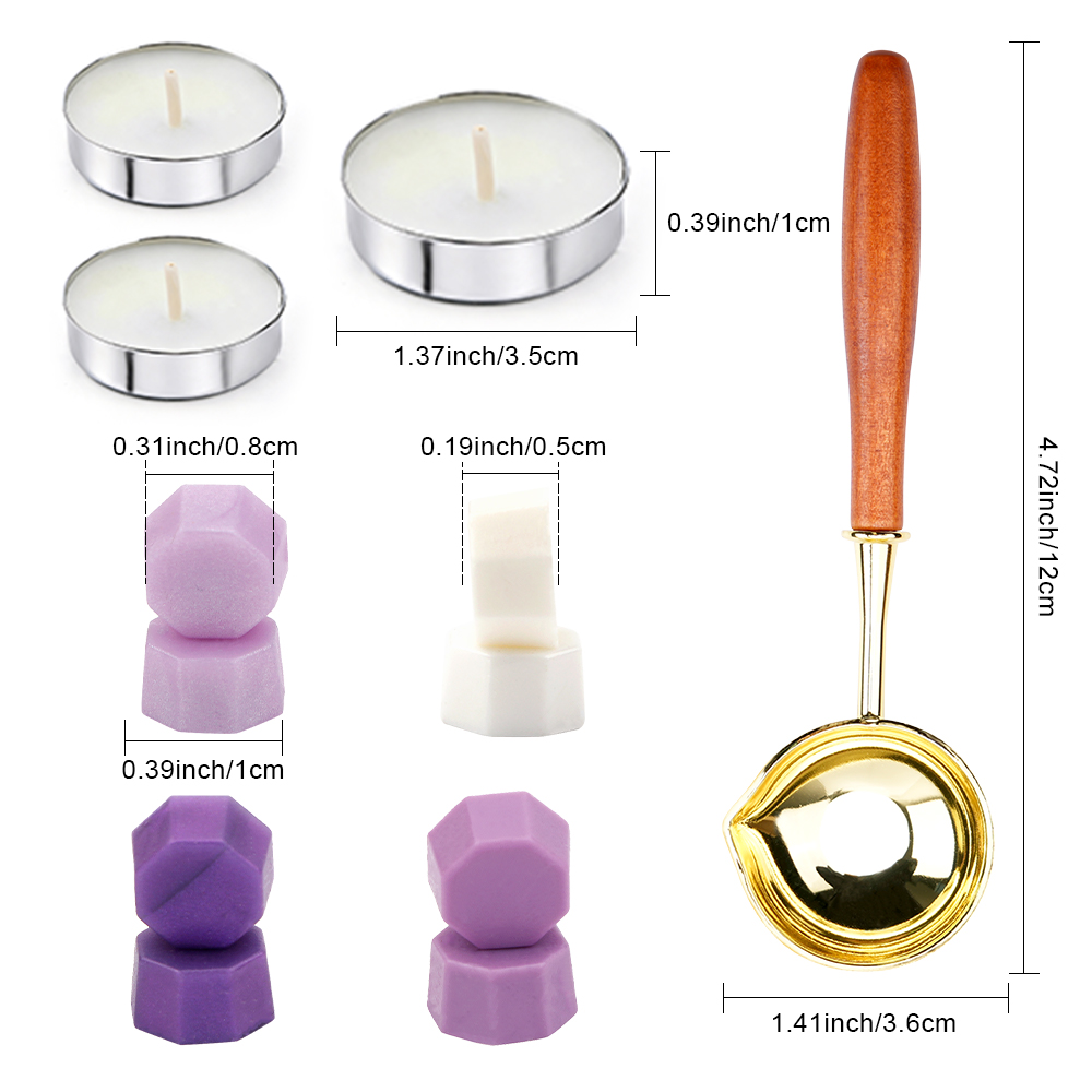 Vintage Wax Sealing Beads Set  - Wax Seal Stamp Set ulasan dan harga